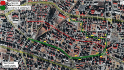 Kahramanmaraş'ın Onikişubat Belediyesi, Mimar Sinan Mahallesi ve Binevler Mahallesi'nde gerçekleştireceği