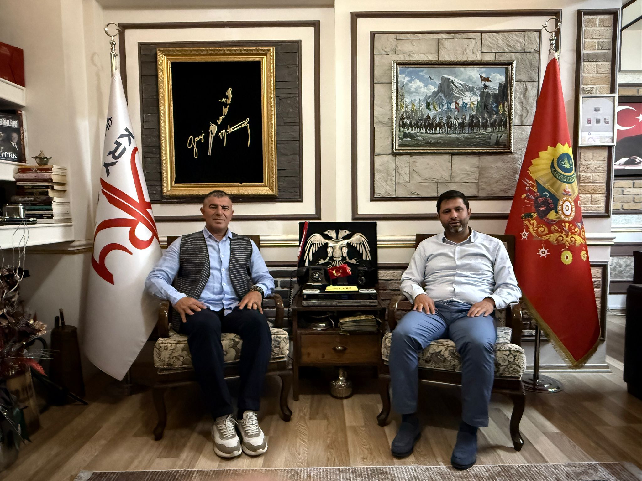 Kahramanmaraş İnşaatçılar Odası Başkan Adayı Hilmi Çalkaya, şehirde faaliyet gösteren