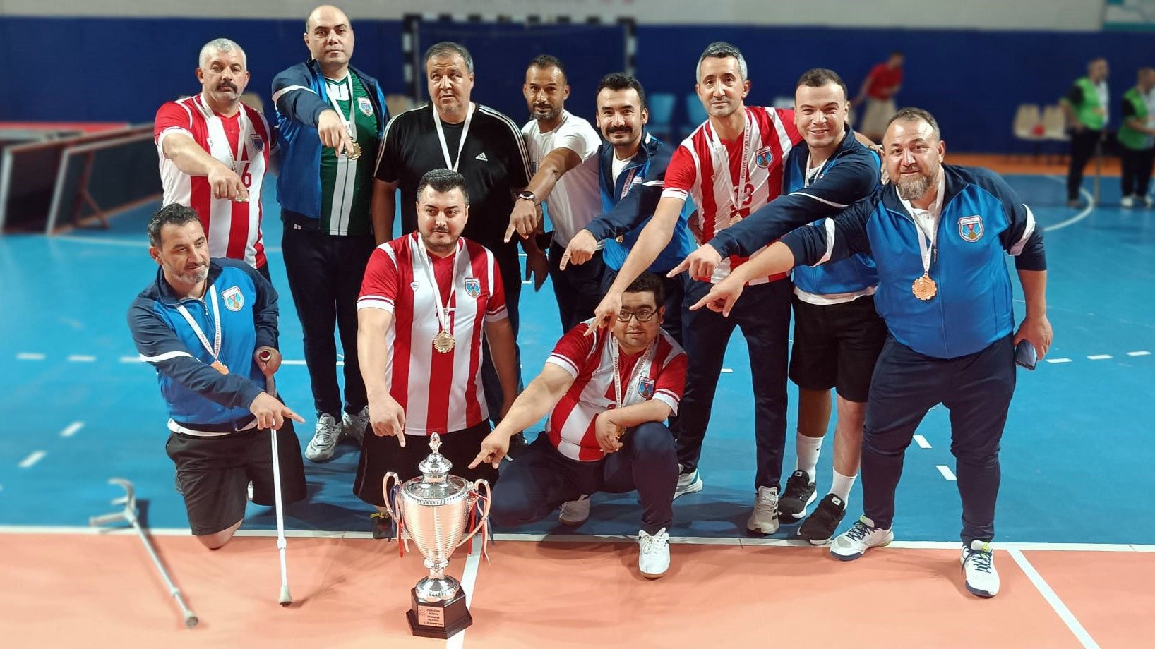 Türkiye Voleybol Federasyonu tarafından düzenlenen “Erkekler Oturarak Voleybol 1. Ligi”nde