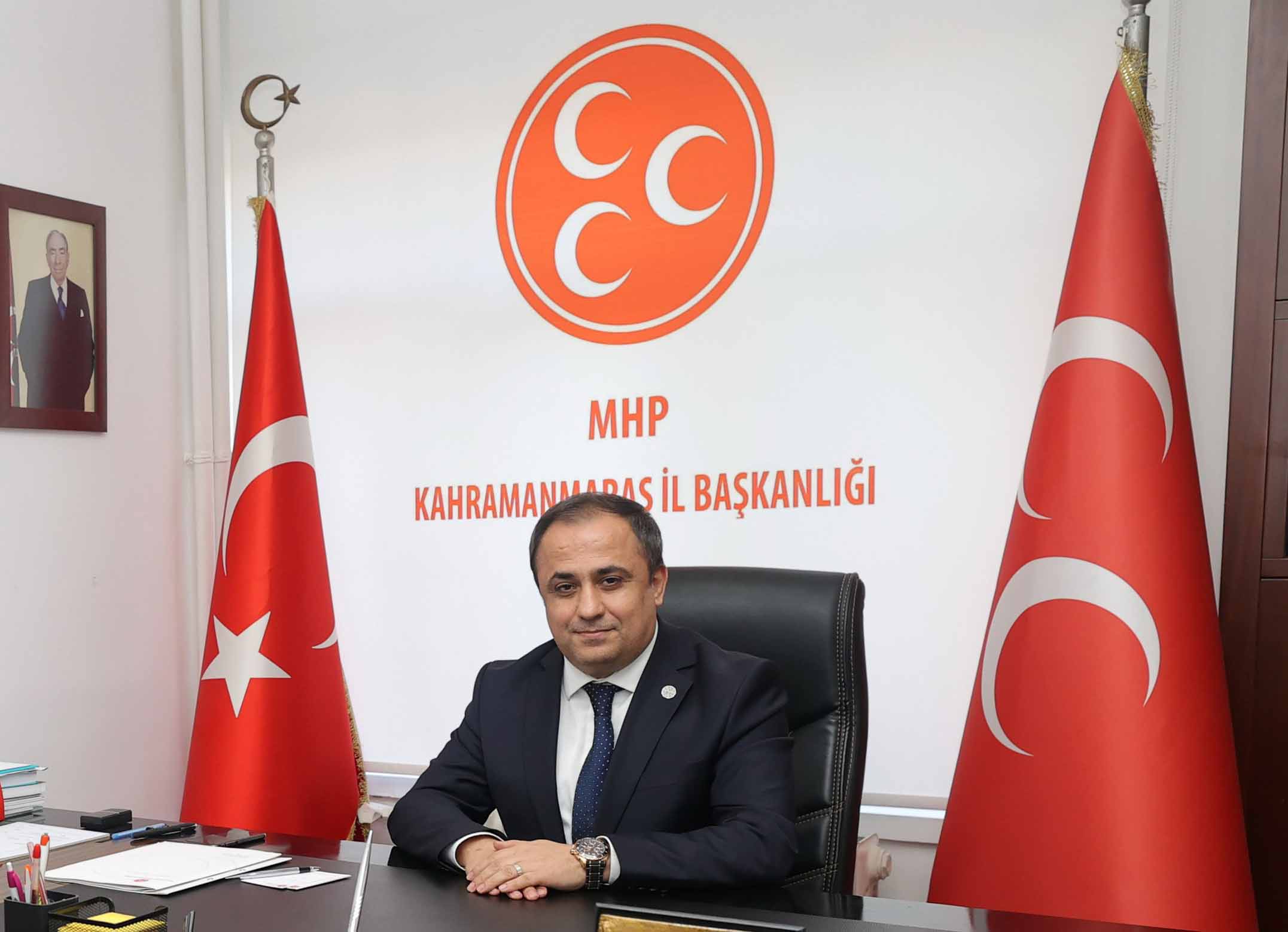 Milliyetçi Hareket Partisi (MHP) Kahramanmaraş İl Başkanlığı'nda yaklaşık üç yıldır