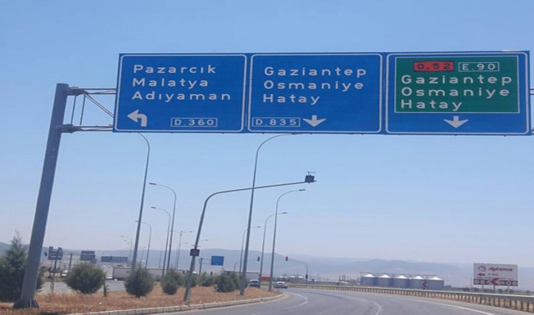 Gaziantep’te, Kahramanmaraş Yolu üzerindeki Aktoprak–Serbest Bölge Kavşakları arasında başlatılan hızlı