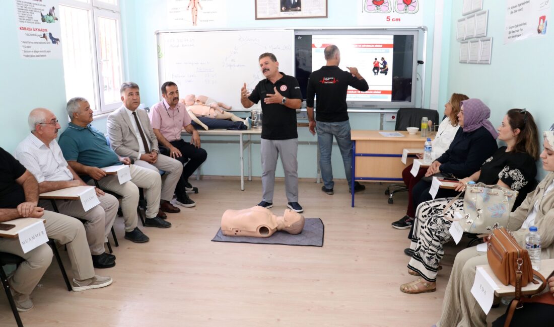 Kahramanmaraş İl Millî Eğitim Müdürlüğü bünyesinde faaliyet gösteren İlkyardım Eğitim