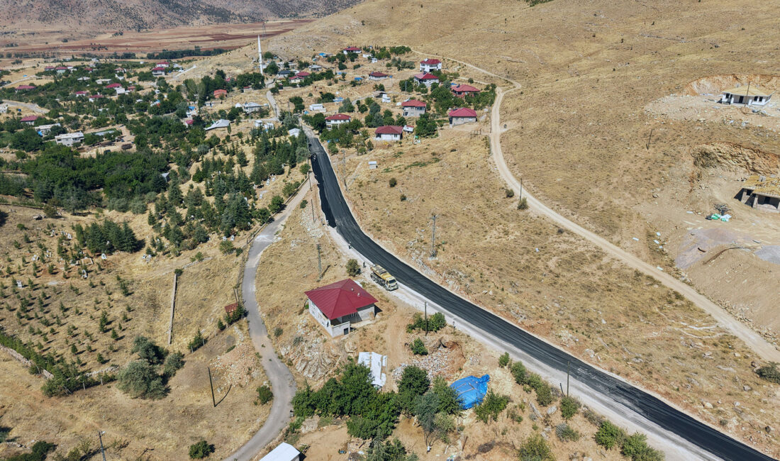 Büyükşehir Belediyesi, Afşin kırsalında önemli bir ulaşım ağı niteliği taşıyan