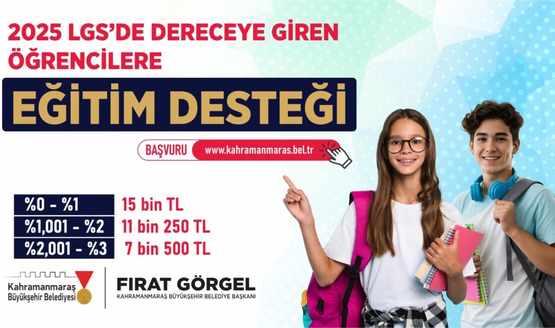 Büyükşehir Belediyesi, bu yıl da Liselere Geçiş Sınavı’nda (LGS) dereceye