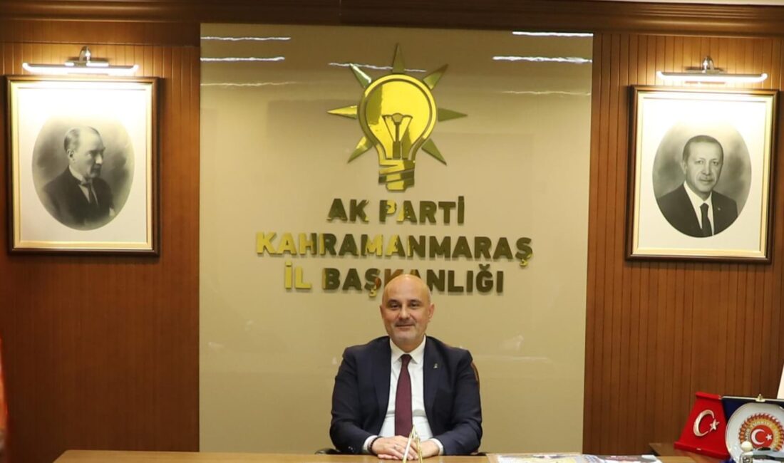  AK Parti Kahramanmaraş İl Başkanı M. Burak Gül, partinin 24.