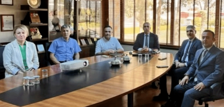 Kahramanmaraş Sosyal Güvenlik Kurumu (SGK) İl Müdürü Hüseyin Karaoğlan ve