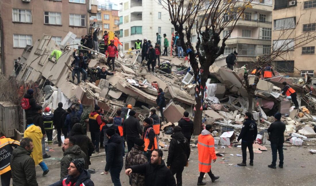 6 Şubat 2023 depremlerinde yıkılarak 148 kişinin hayatını kaybettiği Kahramanmaraş'taki