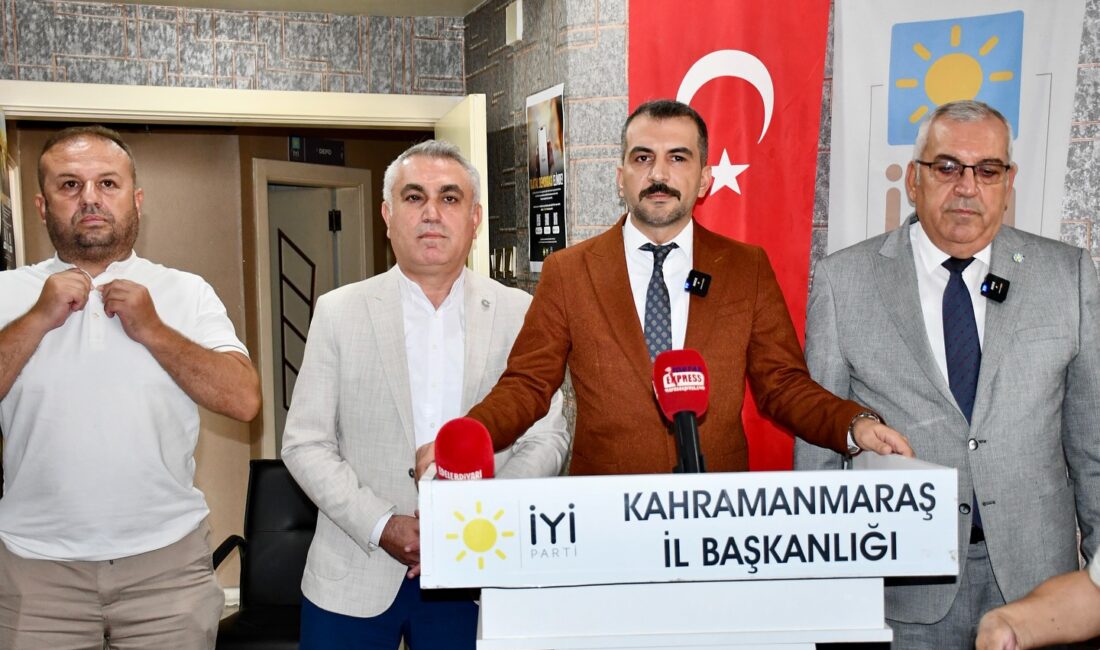 Kahramanmaraş’ta İYİ Parti Onikişubat İlçe Başkanlığı, 12 Ekim 2025’te yapılacak