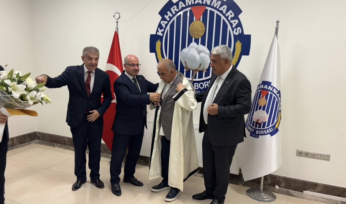 Ahilik Haftası dolayısıyla Kahramanmaraş Esnaf ve Sanatkârlar Odası Başkanı Ahmet