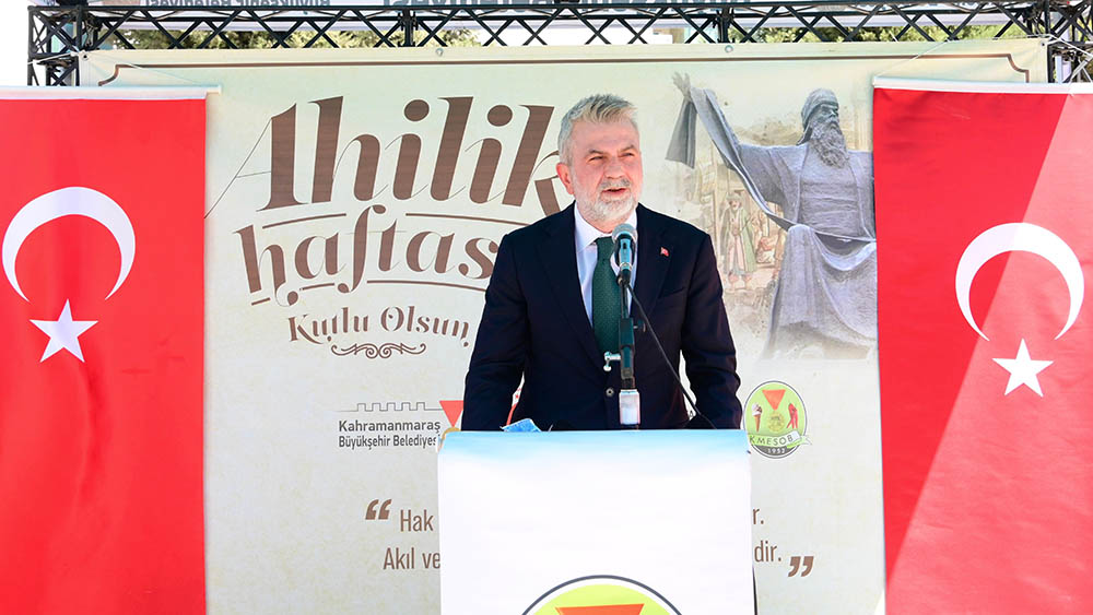 Ahilik Haftası kutlama programına katılan Başkan Fırat Görgel, “Bizler bu