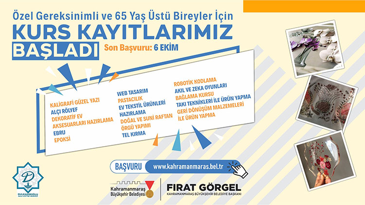 Büyükşehir Belediyesi, özel gereksinimli ve 65 yaş üzeri vatandaşlar için