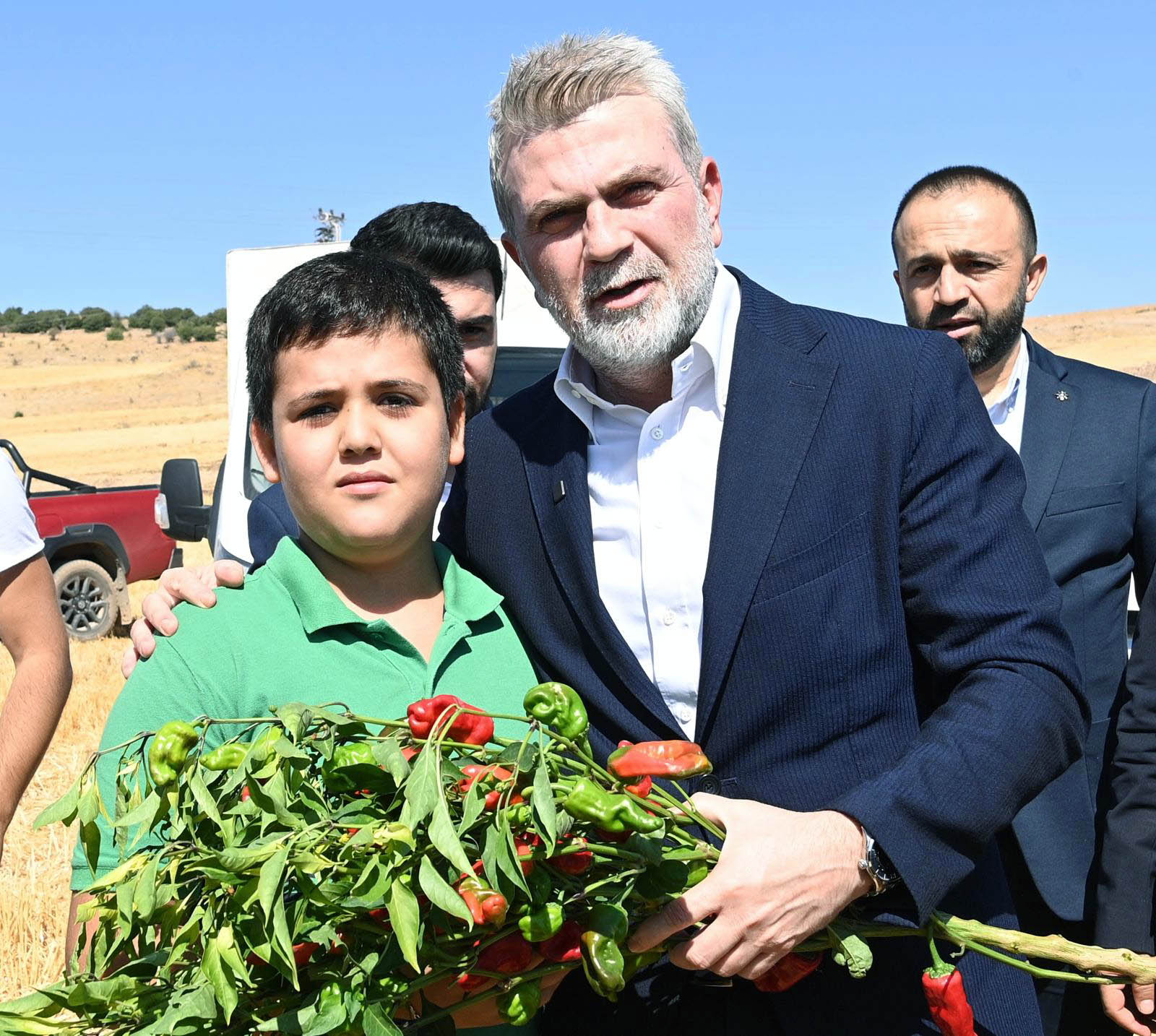 Başkan Görgel; “Coğrafi İşaretli Maraş Biberimizin Hasadı Bereketli Olsun” 2 Maras Biberi Hasadi 10