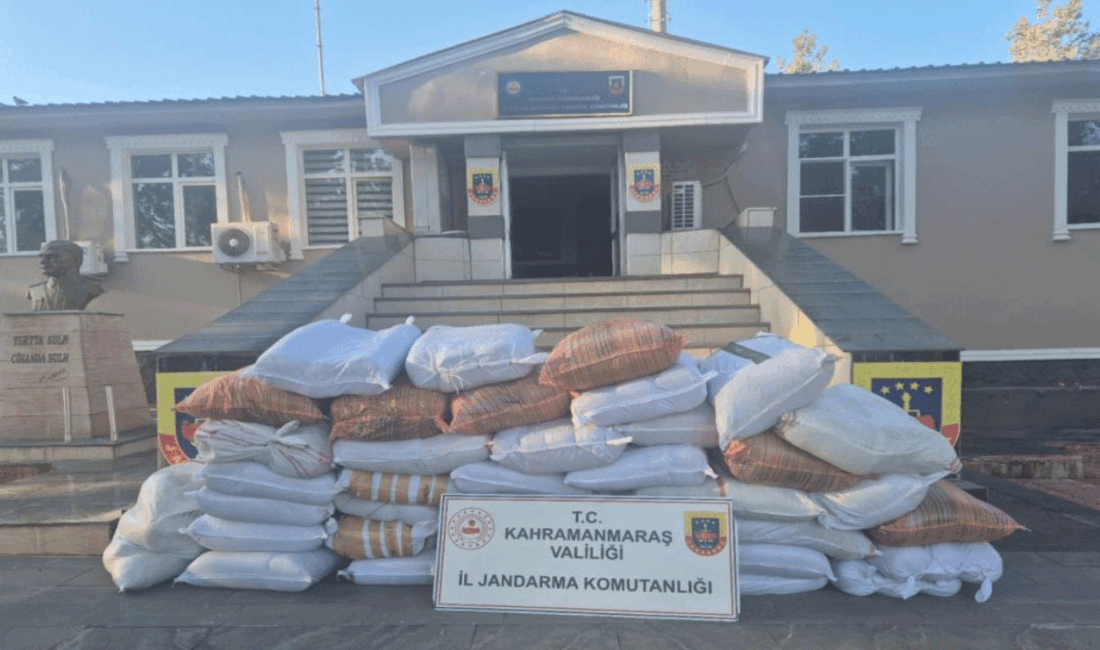 Kahramanmaraş İl Jandarma Komutanlığı ekipleri, son dönemde gerçekleştirdiği operasyonlarla kaçakçılık
