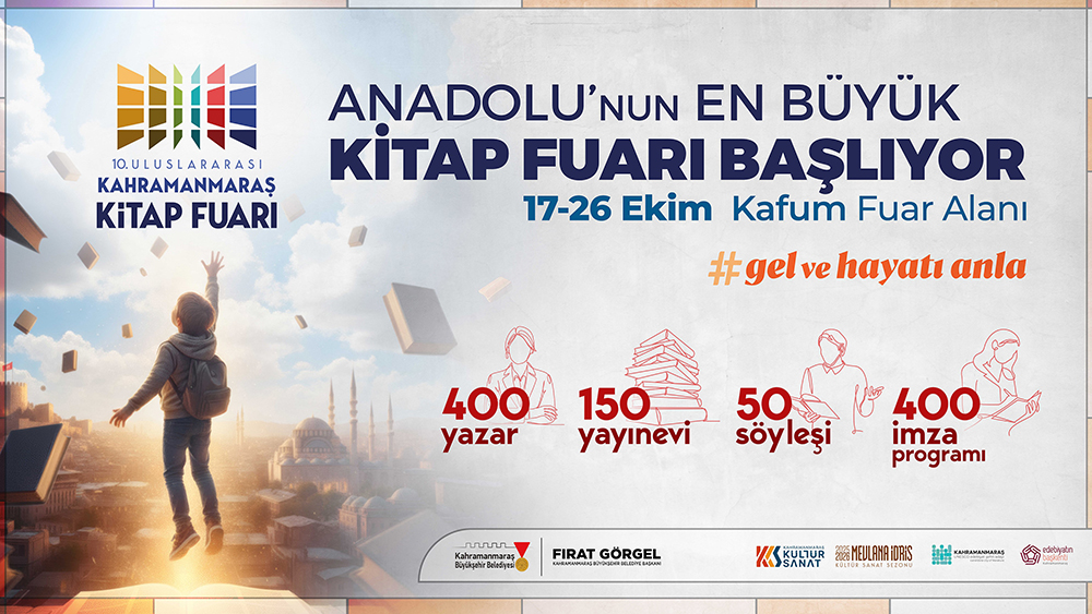 Büyükşehir Belediyesi tarafından düzenlenen 10. Uluslararası Kahramanmaraş Kitap Fuarı, 17