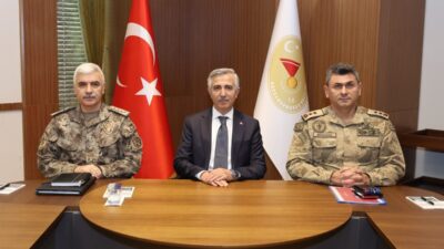 Kahramanmaraş Valisi Mükerrem Ünlüer, Ekim ayına ilişkin ‘Güvenlik Bilgilendirme Toplantısı’nda,