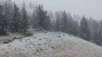 Kahramanmaraş'ta beklenen serin ve yağışlı hava, kent merkezinde yağmur olarak