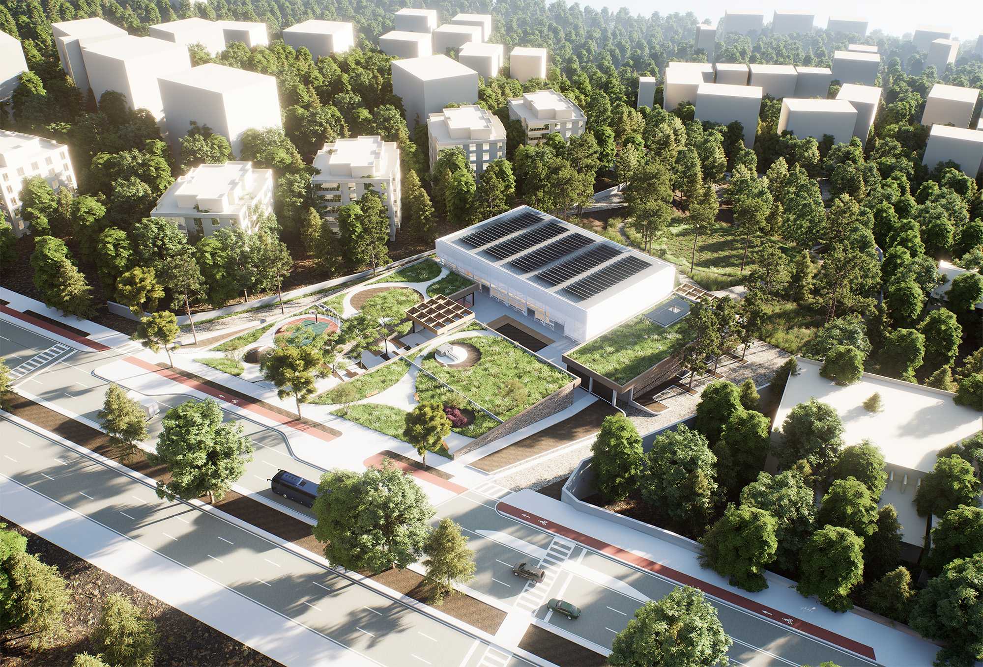 Kahramanmaraş Gençlik ve Spor Merkezi için çalışmalar devam ediyor! 1 Proje Gorseli1