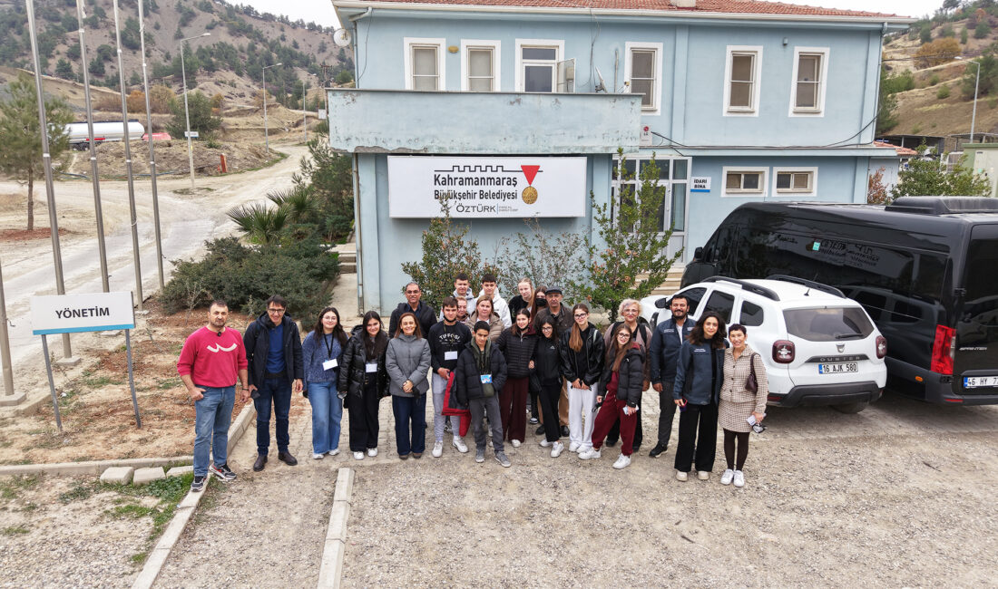 Polonya, Portekiz ve İtalya’dan Kahramanmaraş’a gelen Erasmus öğrencileri, Büyükşehir Belediyesinin