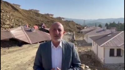 CHP Kahramanmaraş Milletvekili Ali Öztunç, Kahramanmaraş’ın Onikişubat ilçesine bağlı Şahinkayası