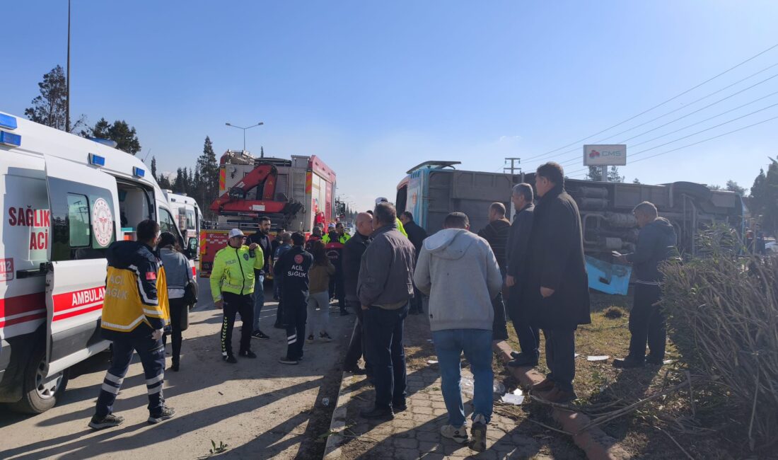 Kahramanmaraş’ta meydana gelen trafik kazası paniğe neden oldu.