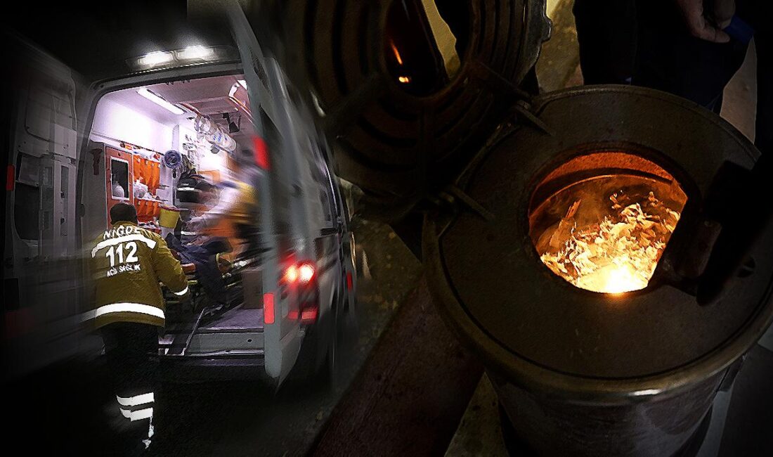 Kahramanmaraş'ın Afşin ilçesine bağlı Altaş Mahallesi'nde, soba zehirlenmesi nedeniyle dört