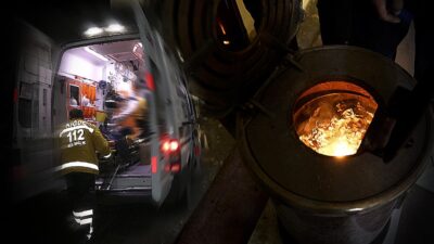 Kahramanmaraş'ın Afşin ilçesine bağlı Altaş Mahallesi'nde, soba zehirlenmesi nedeniyle dört