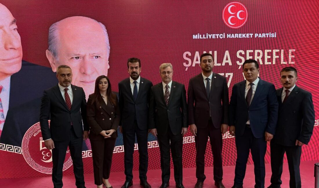 Milliyetçi Hareket Partisi’nin kuruluşunun 57’nci yıl dönümü dolayısıyla düzenlenen “Şanla