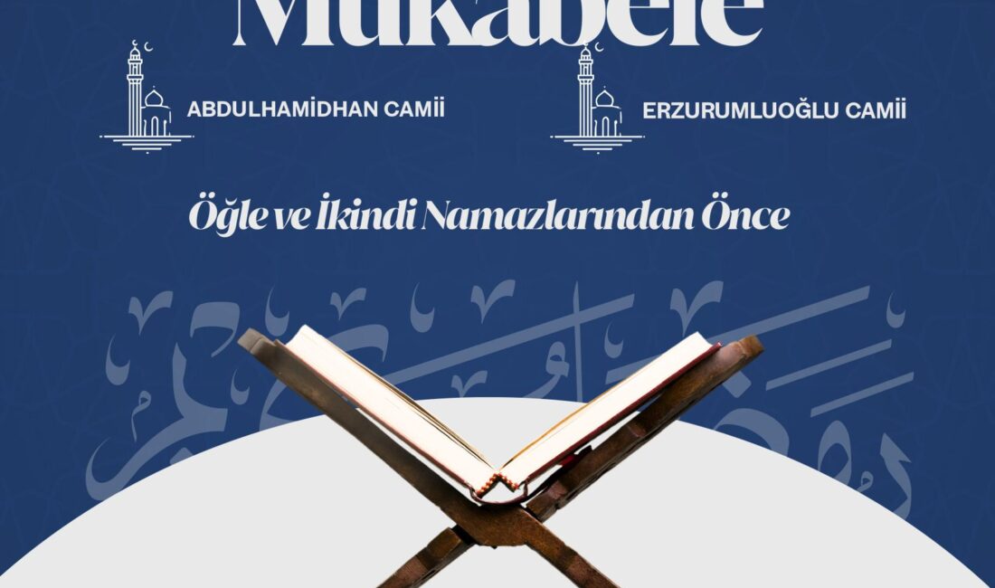 Büyükşehir Belediyesi, 14 asırlık mukabele geleneğini yaşatmak adına Ramazan ayı