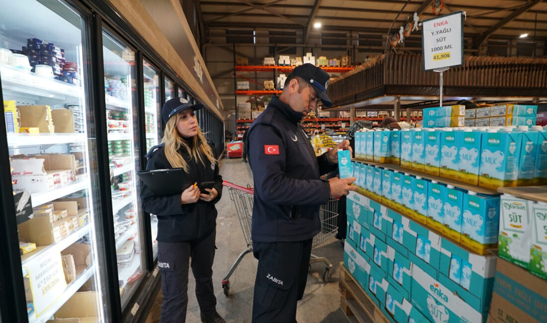 Büyükşehir Belediyesi Zabıtası ve Ticaret İl Müdürlüğü ekiplerince Ramazan arifesinde