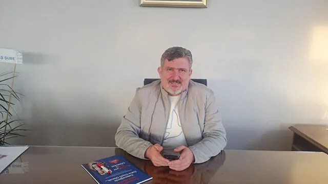 Atatürkçü Düşünce Derneği (ADD) Kahramanmaraş Şube Başkanı Hilmi Emre Kazancı,