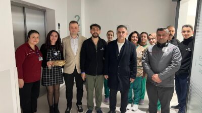HG Hospital Başkan Vekili Avşaroğlu, hasta, hasta yakınları ve personelleri