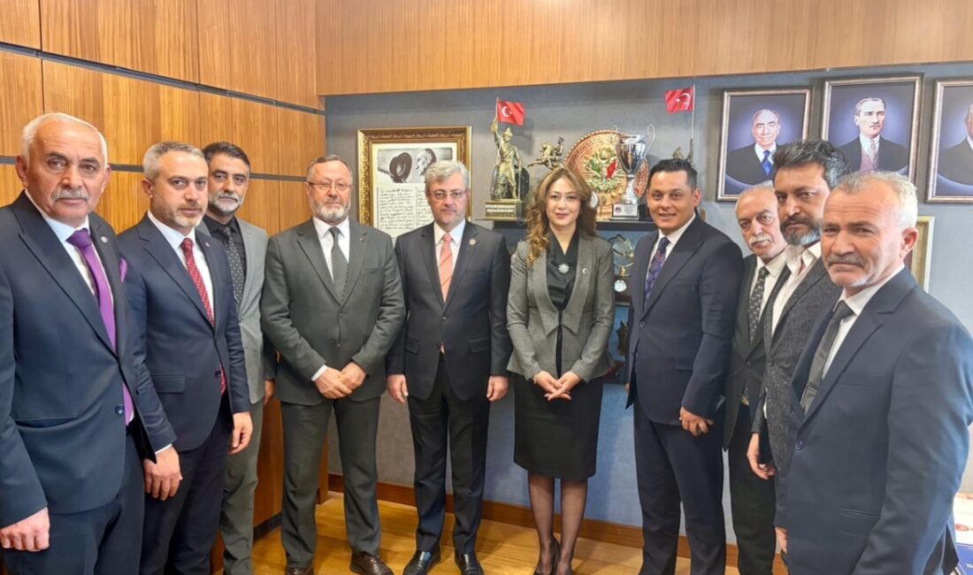 MHP Kahramanmaraş İl Başkanı Mansur Metehan ve beraberindeki heyet, Ankara’da