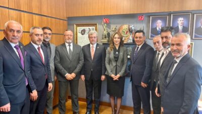 MHP Kahramanmaraş İl Başkanı Mansur Metehan ve beraberindeki heyet, Ankara’da
