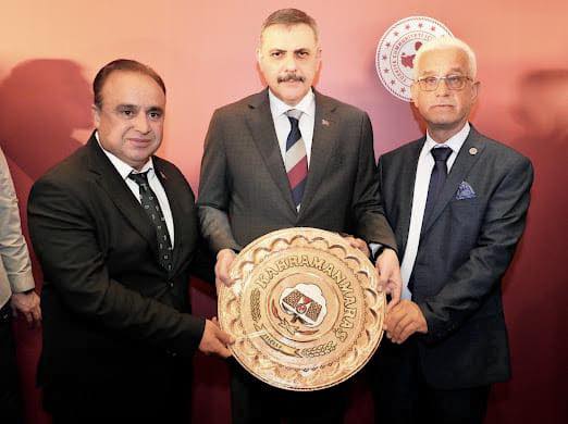 Kahramanmaraş’ı temsilen Dulkadiroğlu Muhtarlar Derneği, İçişleri Bakanlığı tarafından düzenlenen iftar