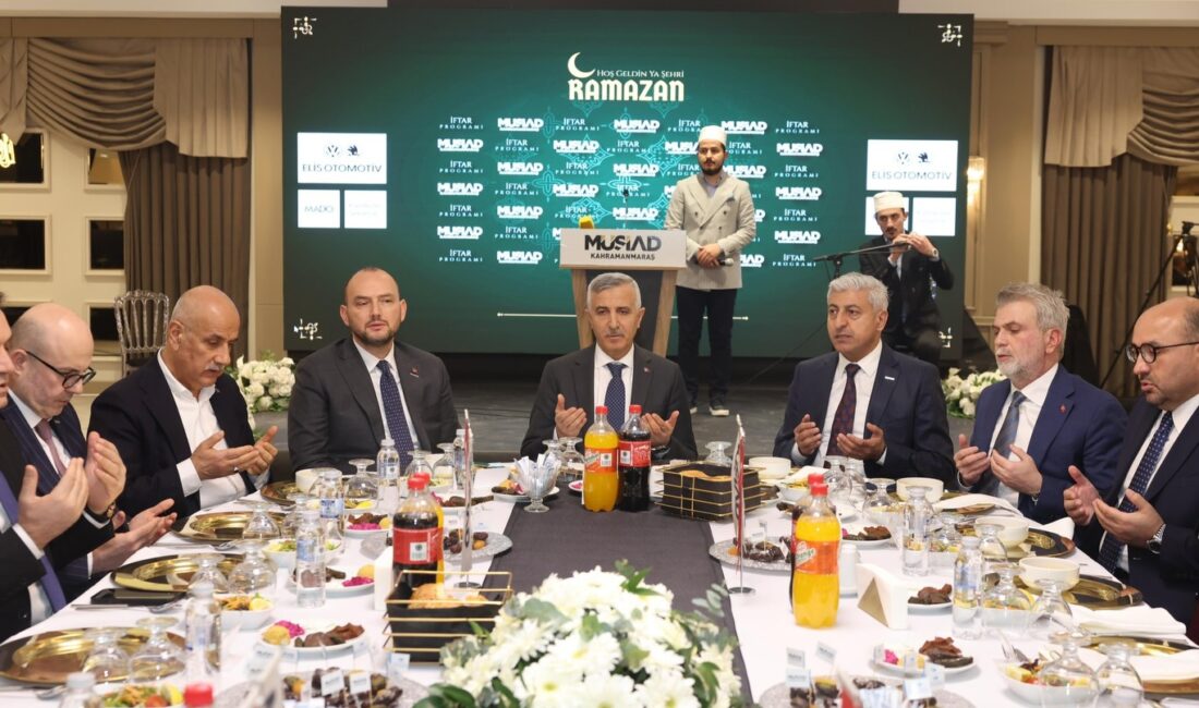 MÜSİAD Kahramanmaraş Şubesi tarafından her yıl geleneksel olarak düzenlenen iftar