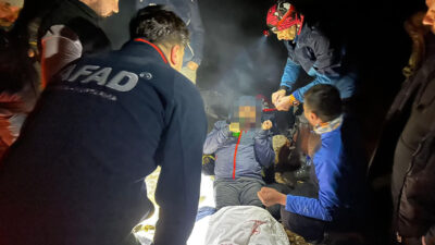 Kahramanmaraş’ın Çağlayancerit ilçesinde doğa yürüyüşüne çıkan ve hava muhalefeti nedeniyle