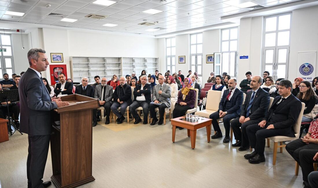 62. Kütüphane Haftası kapsamında düzenlenen “Kütüphanelerin İyileştirici Gücü” etkinliği, Kahramanmaraş