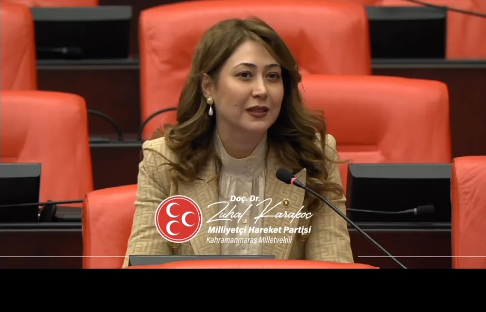 MHP Kahramanmaraş Milletvekili Zuhal Karakoç, çocukların fiziksel ve psikolojik sağlığını