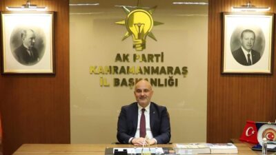 AK Parti Kahramanmaraş İl Başkanı M.Burak Gül, Ramazan Bayramı dolayısıyla