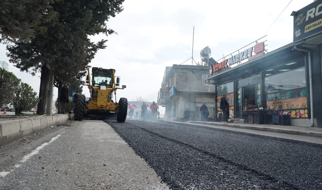 Büyükşehir Belediyesi, Dulkadiroğlu’nun en yoğun kullanılan güzergahlarından Vezir Hoca Bulvarı