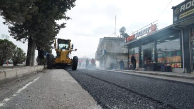 Büyükşehir Belediyesi, Dulkadiroğlu’nun en yoğun kullanılan güzergahlarından Vezir Hoca Bulvarı