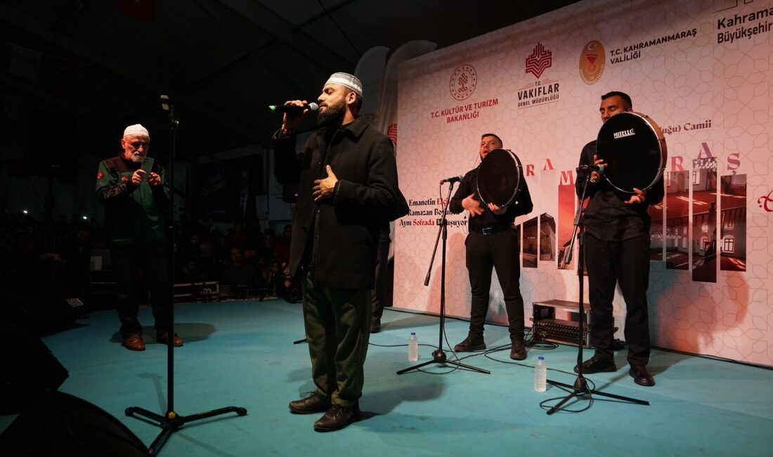 Büyükşehir Belediyesinin Ramazan etkinlikleri, sevilen ezgi ve ilahi sanatçısı Celal