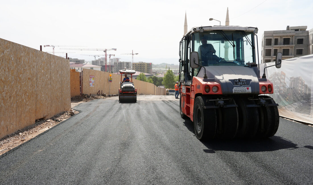 Büyükşehir Belediyesi, Dulkadiroğlu Doğukent bölgesinde inşa faaliyetleri ve altyapı imalatları