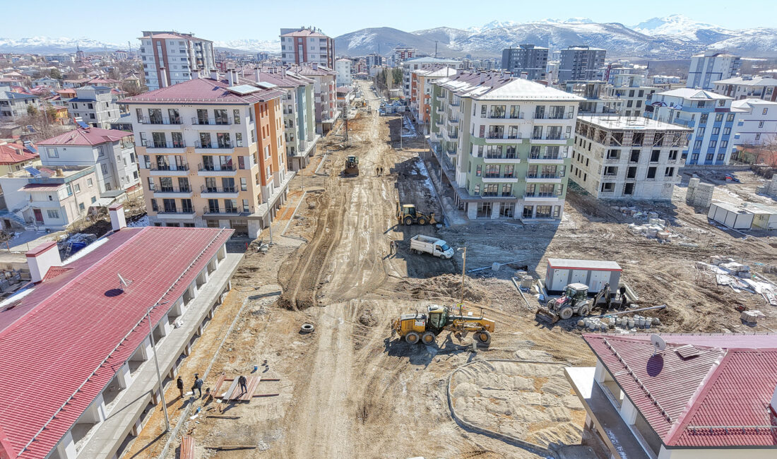 Büyükşehir Belediyesi, Elbistan’da 6 Şubat depremlerinin ardından oluşturulan rezerv alanların