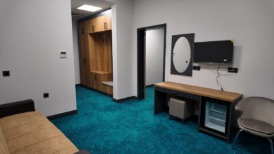 150 Milyon TL’lik yatırımla Elbistan’a kazandırılan Öğretmen Evi, konaklama alanı