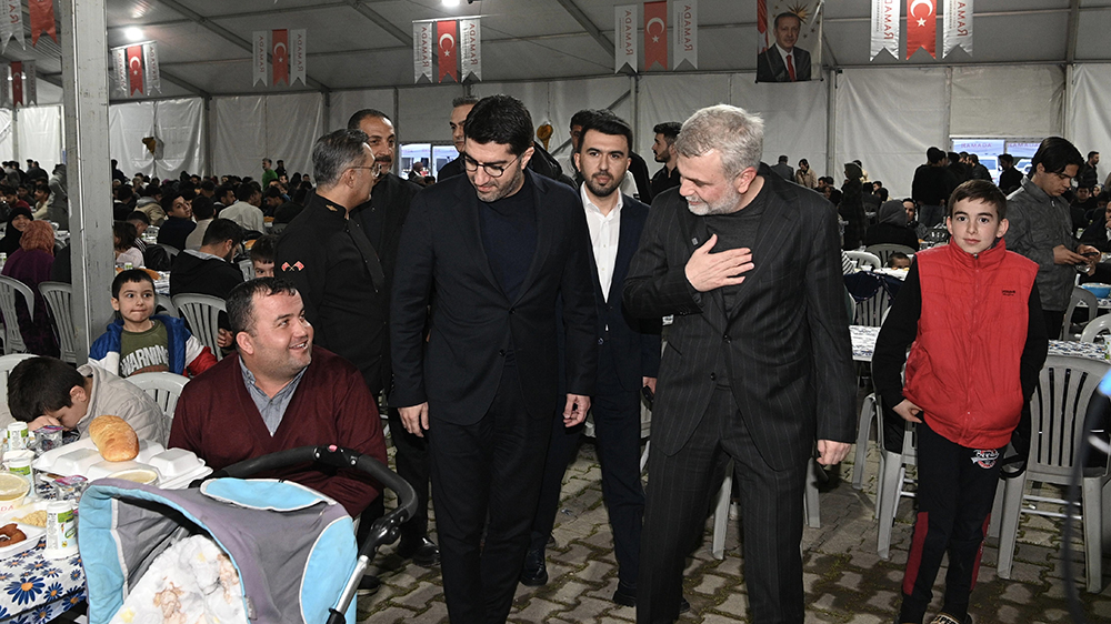 Özge Grup tarafından KSÜ Avşar Yerleşkesi’nde düzenlenen geleneksel iftar programına