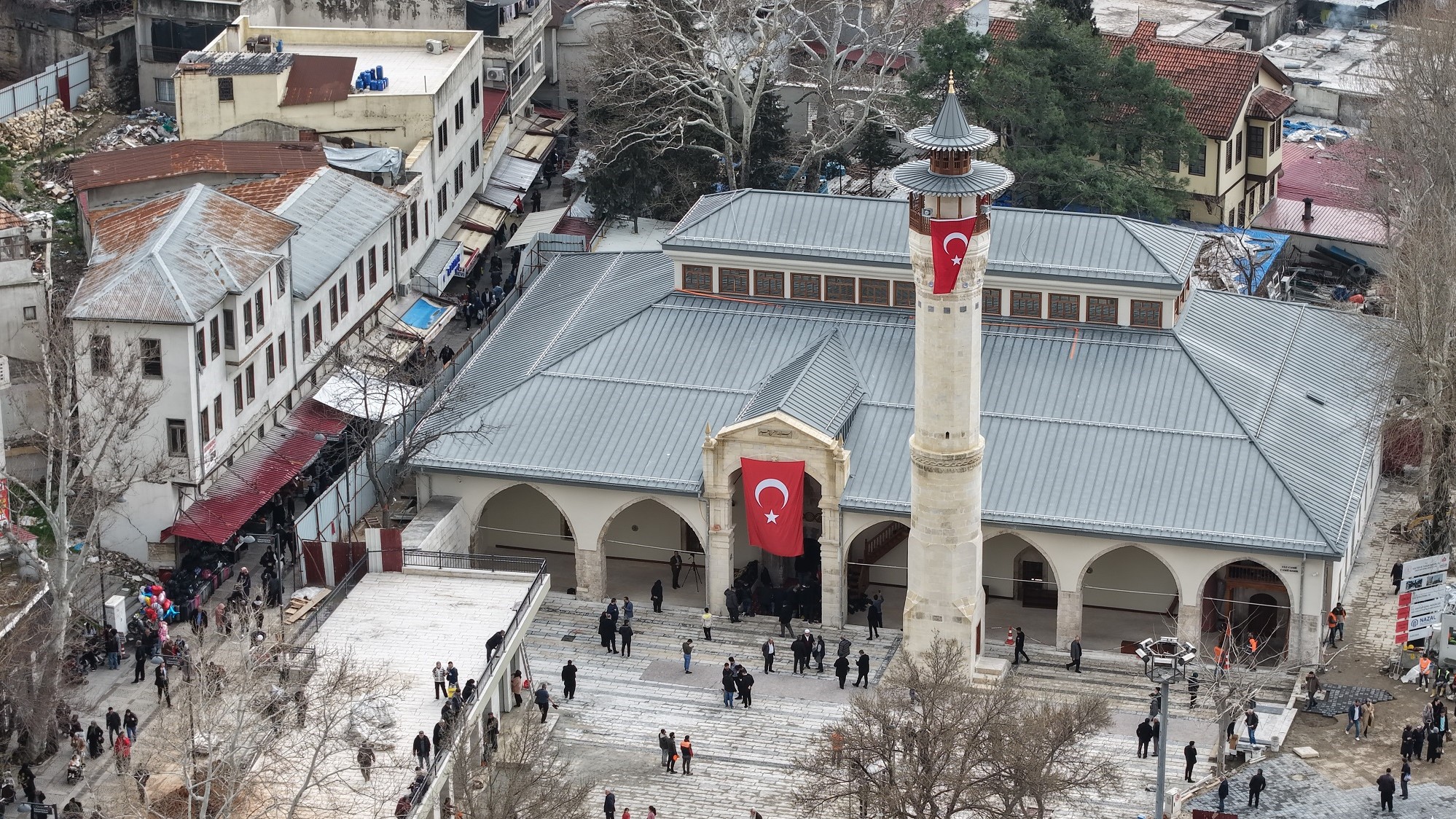 Kahramanmaraş’ta Ulu Camii ve Boğazkesen Camii İbadete Açıldı! 1 Kapak