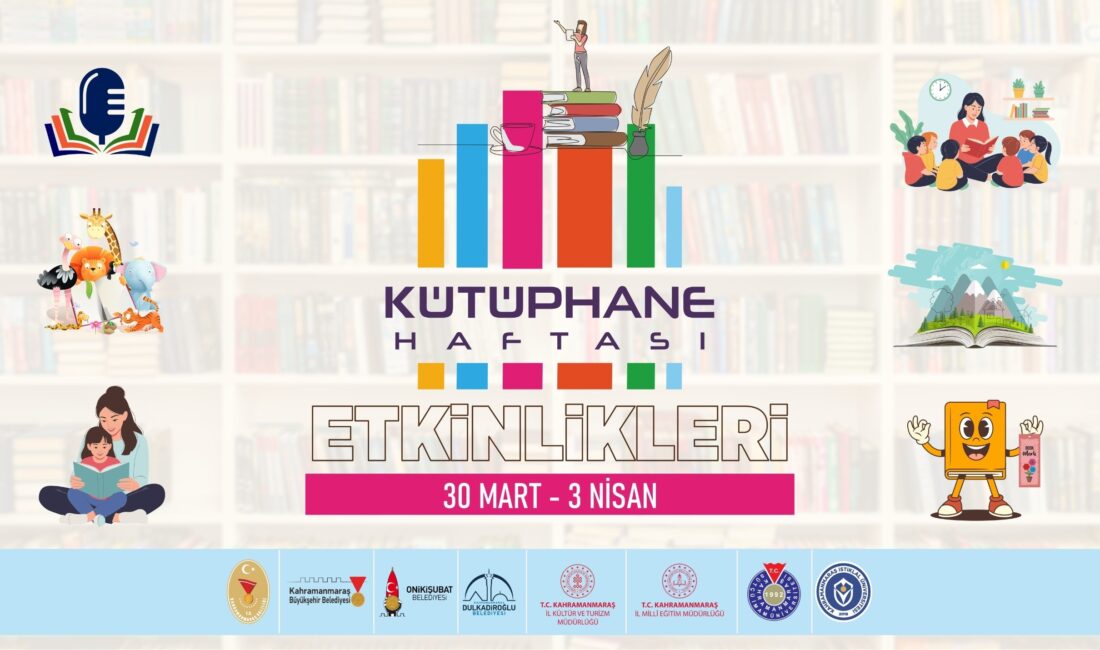 Büyükşehir Belediyesi, Kütüphane Haftası kapsamında 30 Mart – 5 Nisan