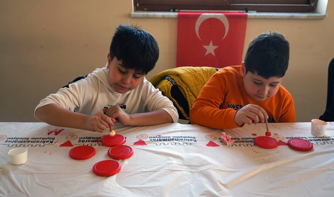 Büyükşehir Belediyesi, anne ve çocuklara yönelik Ramazan kandili yapım atölyesi