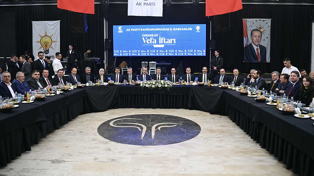 AK Parti Kahramanmaraş İl Başkanlığı tarafından düzenlenen ve Tarım ve